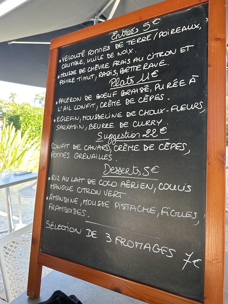 La table d'Elya - Menu Image 1