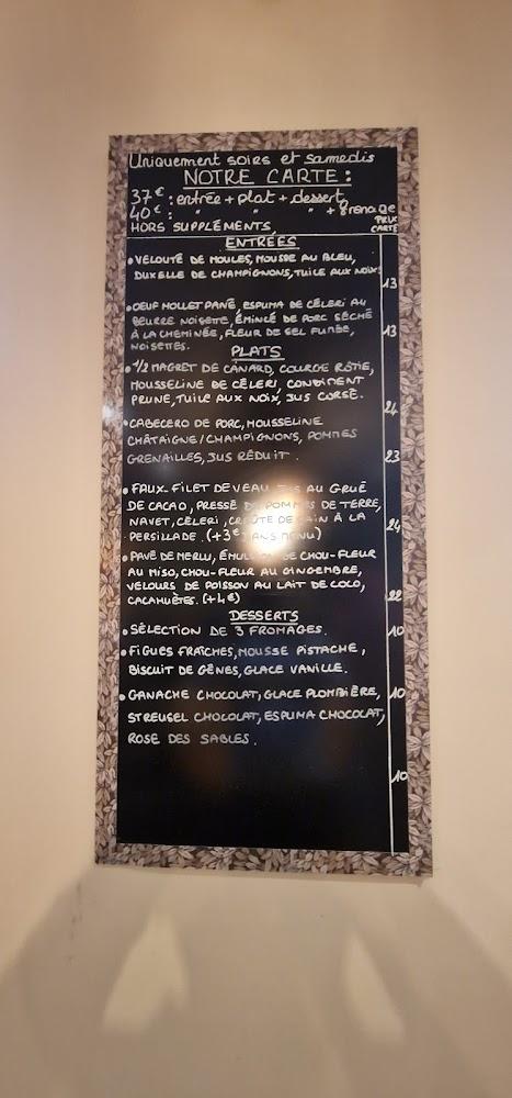 La table d'Elya - Menu Image 2